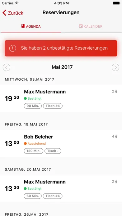 GastroGuide ChefApp Screenshots