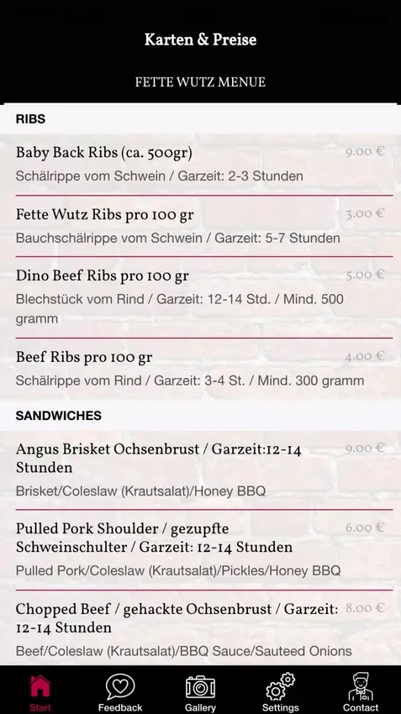 Capturas de tela do Die fette Wutz App