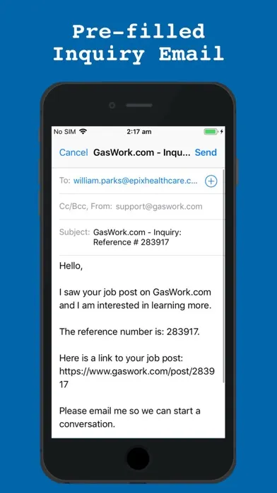 Ảnh chụp màn hình của GasWork.com AA