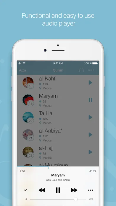 ภาพหน้าจอของ myQuran — The Holy Quran