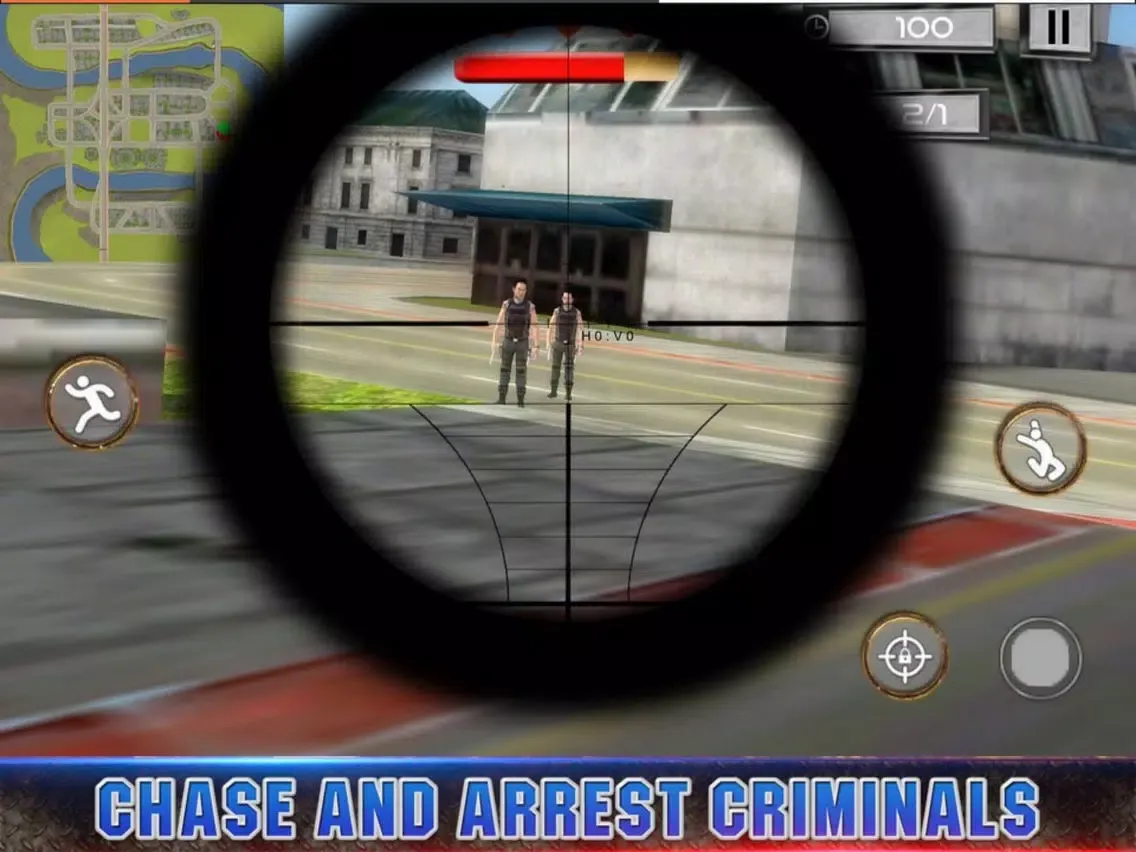 Crime - Police Real Town iPad  스크린샷