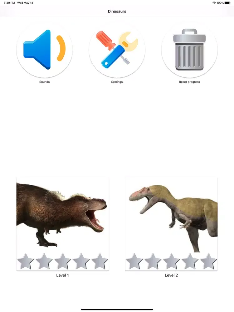 Dinosaurs -Jurassic Dino World iPad  Screenshots