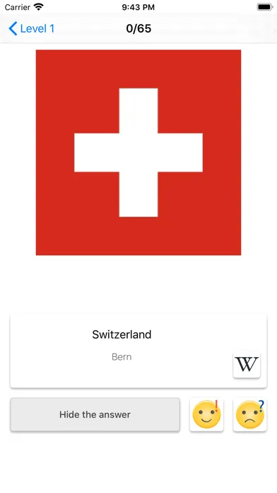 Flags of the world - Quiz سکرین شاٹس