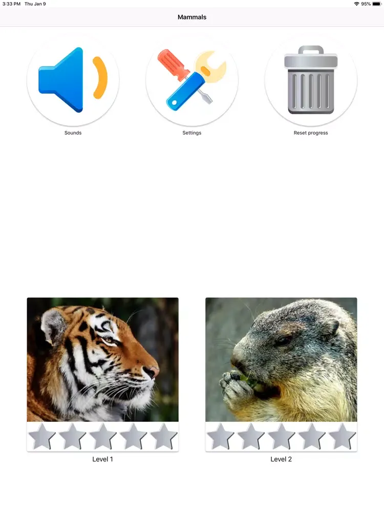 Mammals – Learn All Animals! iPad 应用截图