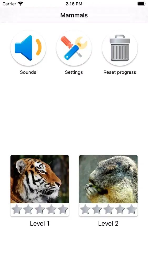 Mammals – Learn All Animals!应用截图
