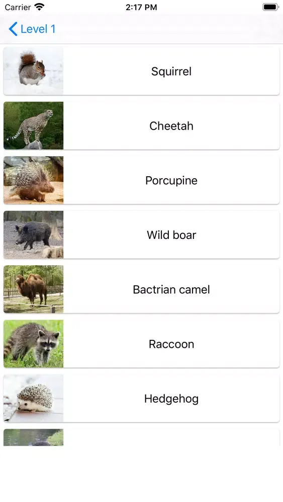 Mammals – Learn All Animals!应用截图