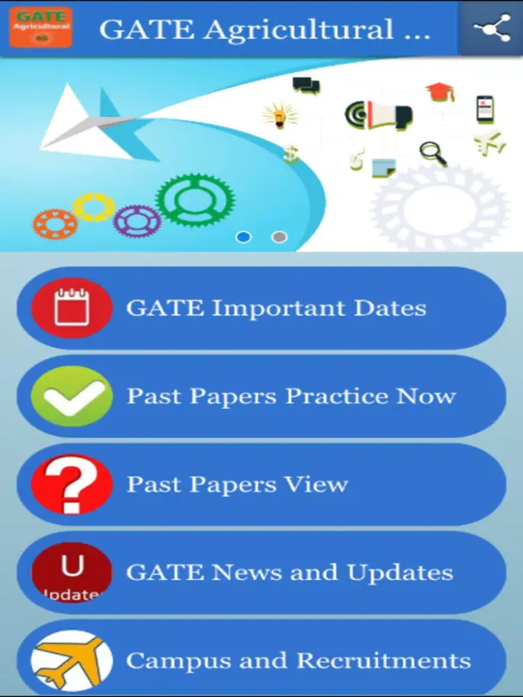 Скриншоты GATE Agricultural Engineering iPad 