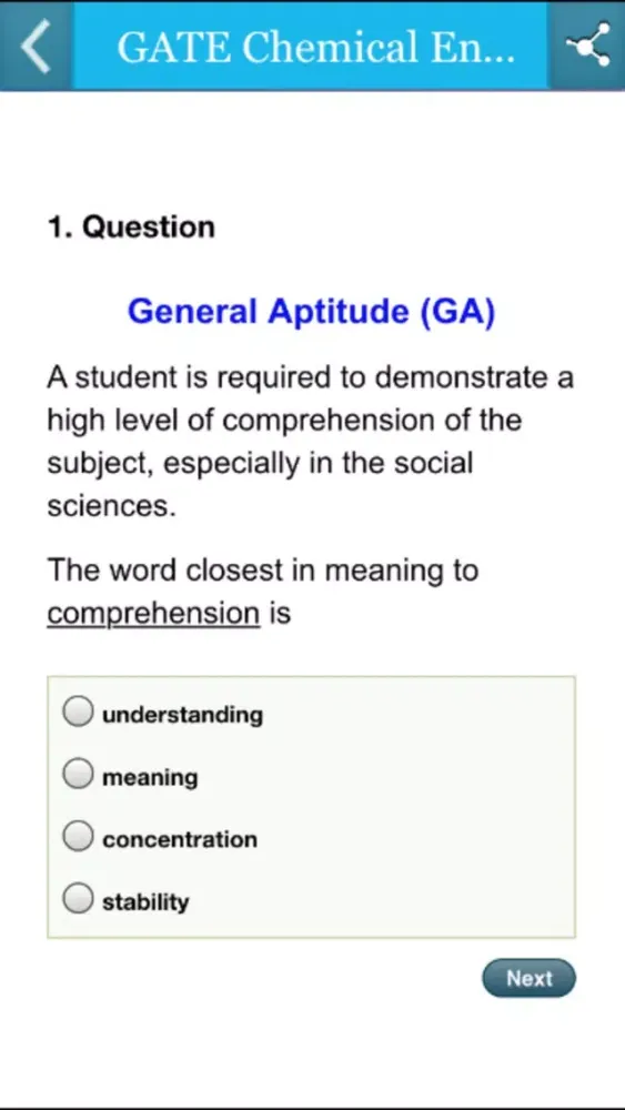 GATE Chemical Engineering Screenshots