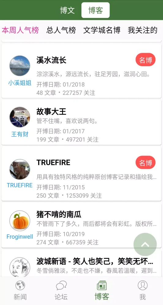 文学城 - Wenxuecity.com应用截图