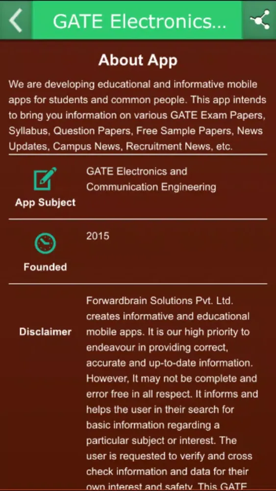 GATE Electronics Communication Screenshots