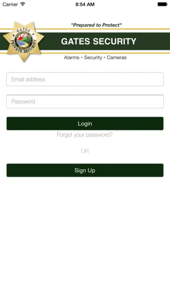 Tangkapan layar Gates Security Community Alert