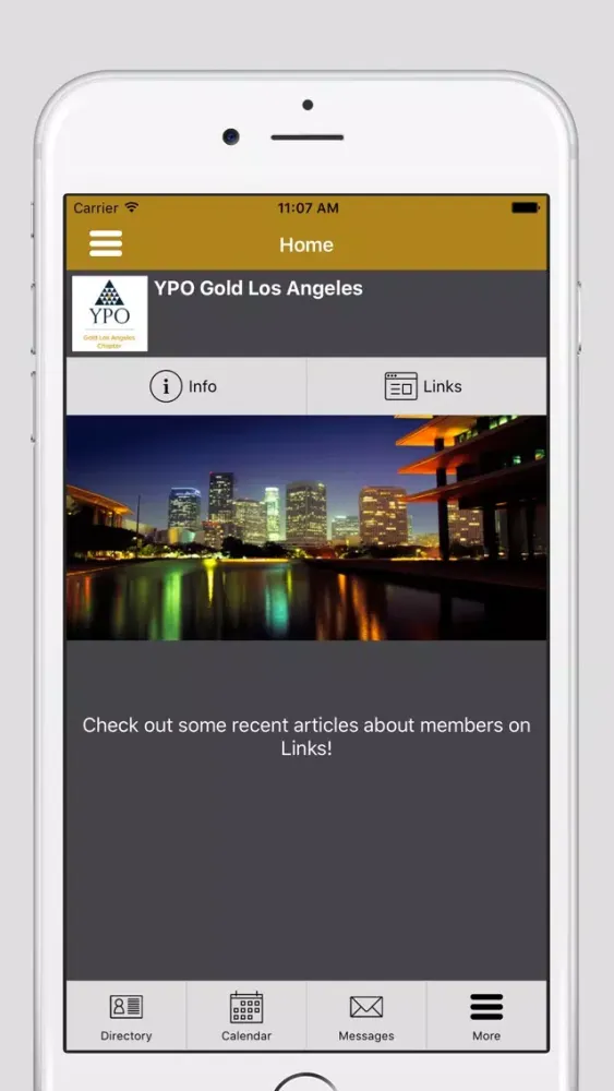 Capturas de pantalla de YPO Gold Los Angeles