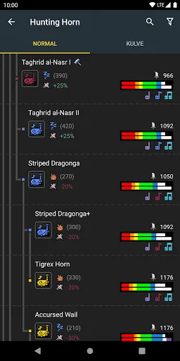 MHWorld Database 스크린샷