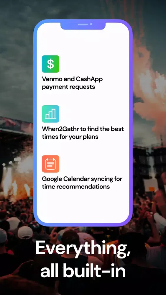 Скриншоты gathr: social events