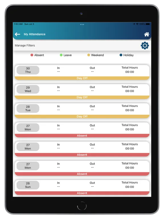 Dawamy iPad 应用截图