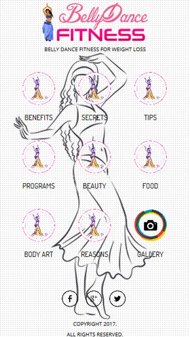 Tangkapan layar Belly Dance Fitness workout