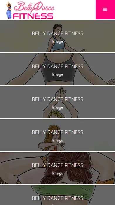 Tangkapan layar Belly Dance Fitness workout