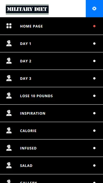 Capturas de tela do Military Diet Plan: The 3 Day Military Diet