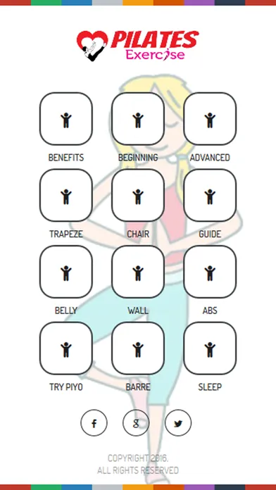 Pilates Exercises Screenshots