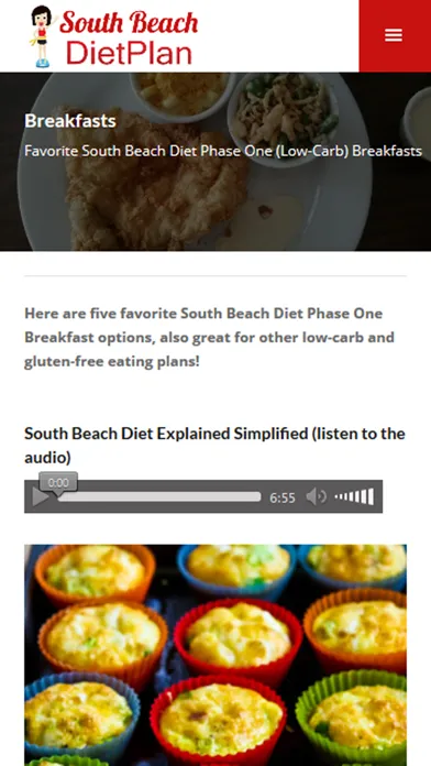 South Beach Diet Plan: Faster Weight Loss应用截图