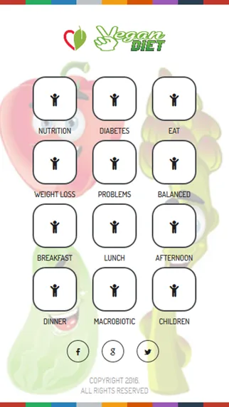 Zrzuty ekranu Vegan Diet Plan