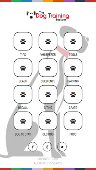 Capturas de tela do Dog Training for beginners