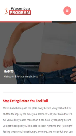 Capturas de pantalla de Effective Weight Loss