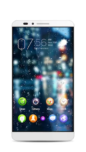 GO Launcher S – 3D Theme, Wall 스크린샷