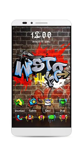 GO Launcher S – 3D Theme, Wall 스크린샷