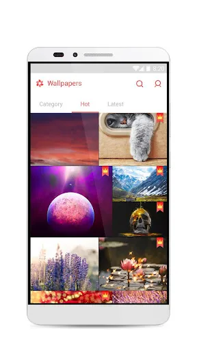 GO Launcher S – 3D Theme, Wall 스크린샷