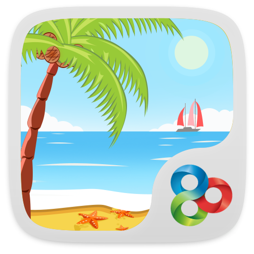 SummerBeach GO Launcher Theme