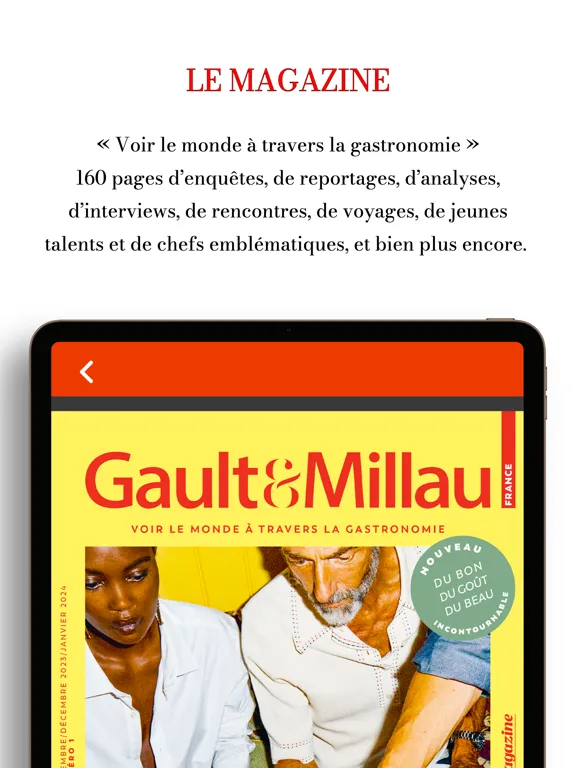 Gault&Millau France iPad  스크린샷