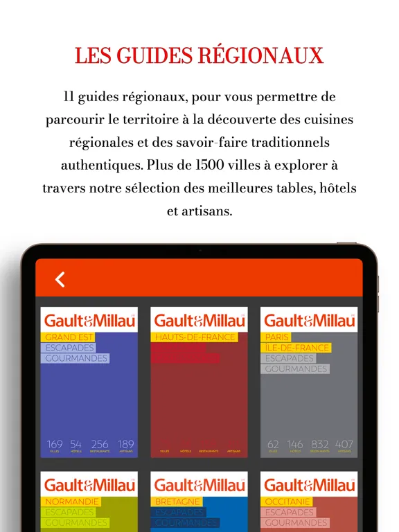 Gault&Millau France iPad  스크린샷