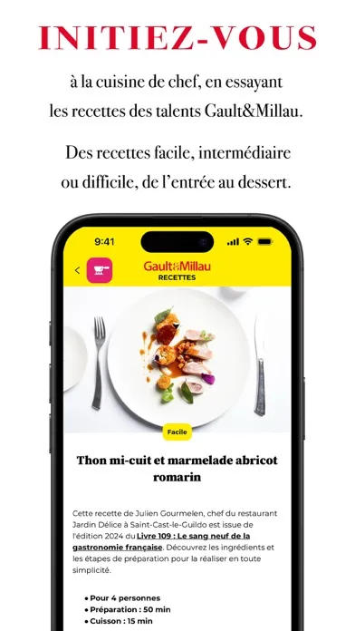 Gault&Millau France 스크린샷