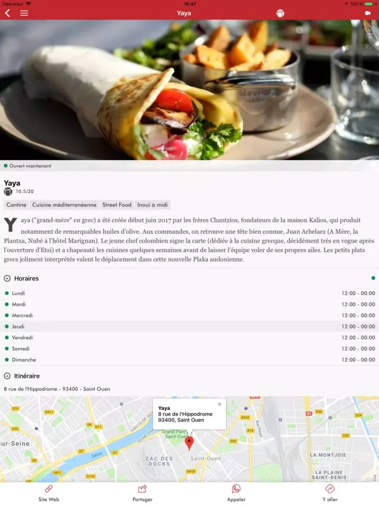 Gault&Millau Restaurants iPad  Screenshots