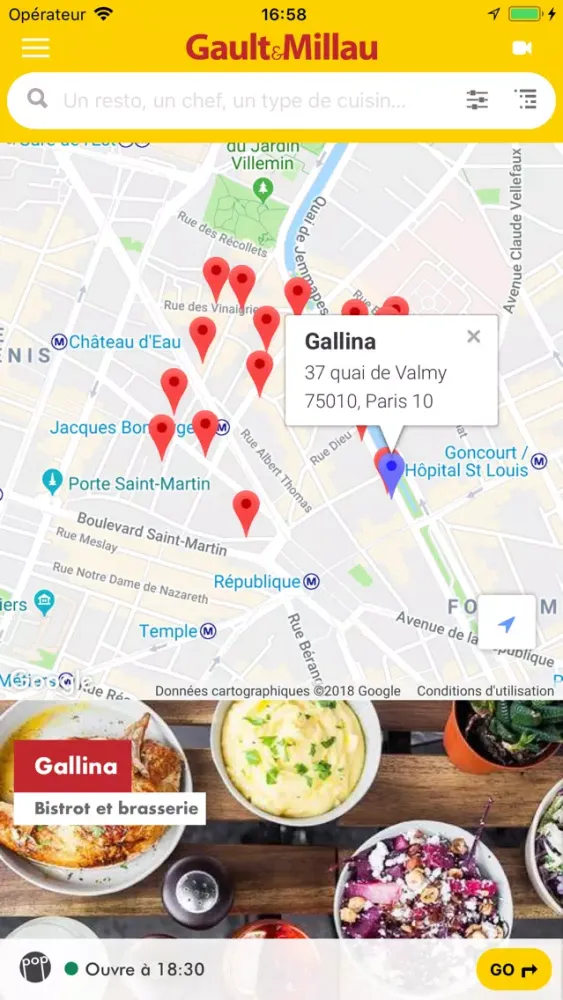 Gault&Millau Restaurants Screenshots