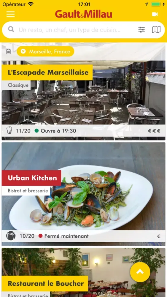 Gault&Millau Restaurants Screenshots
