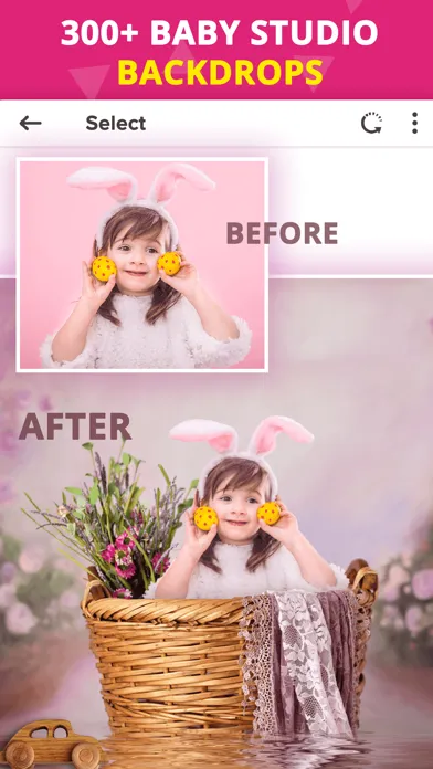 Zrzuty ekranu Baby Photo Editor - Baby Story