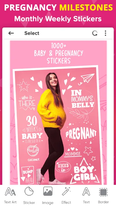 Zrzuty ekranu Baby Photo Editor - Baby Story