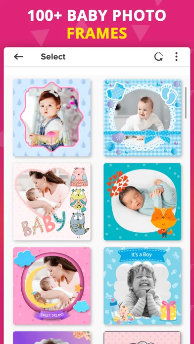 Zrzuty ekranu Baby Photo Editor - Baby Story