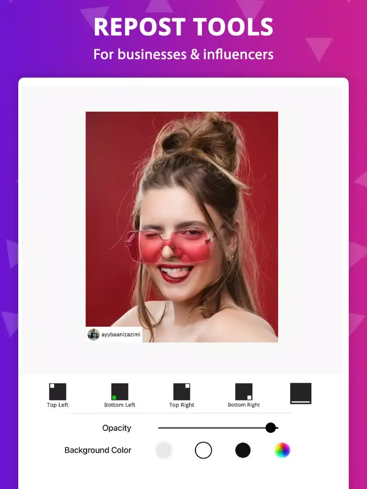 Post Repost Reels Story - IG iPad 应用截图