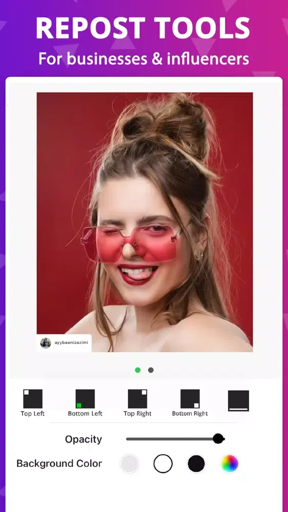 Post Repost Reels Story - IG应用截图