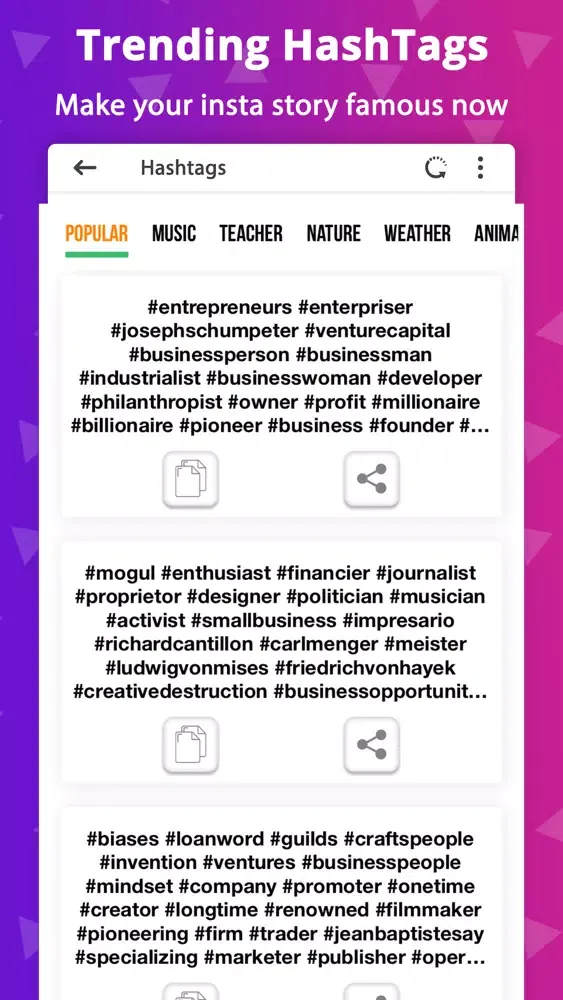 Post Repost Reels Story - IG应用截图