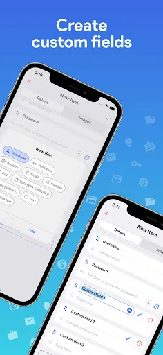 One Key: password manager Screenshots