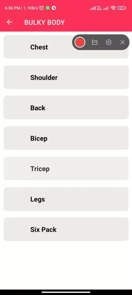 Captures d'écran de GYM Coach for Beginner