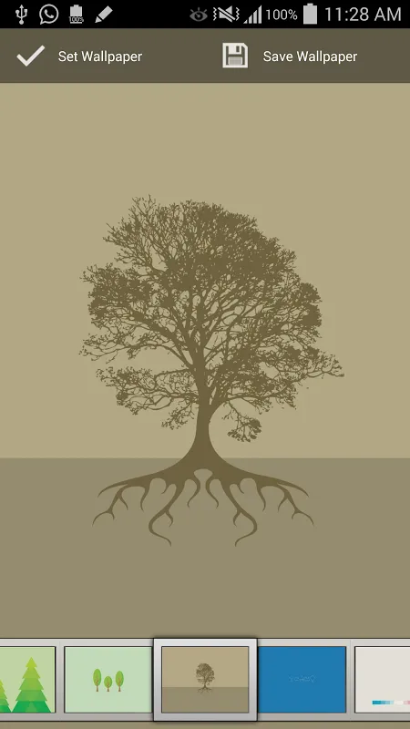 Screenshot di Minimal Wallpapers