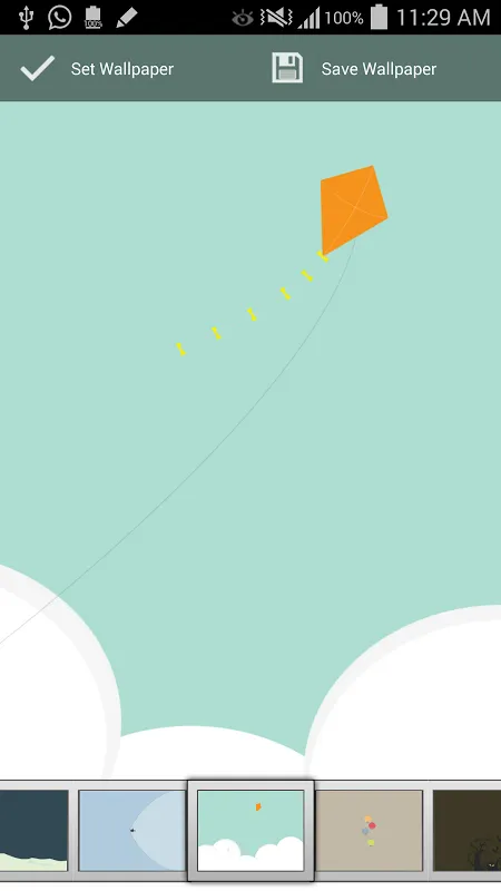 Screenshot di Minimal Wallpapers