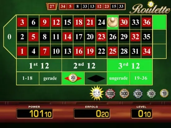 Скриншоты Merkur Roulette iPad 
