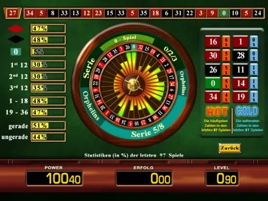 Скриншоты Merkur Roulette iPad 