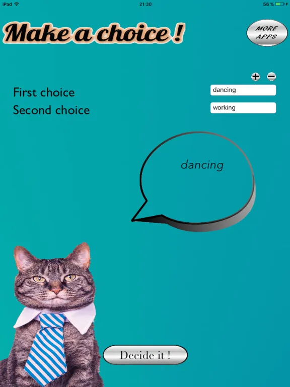 Make a choice ! iPad 應用截圖